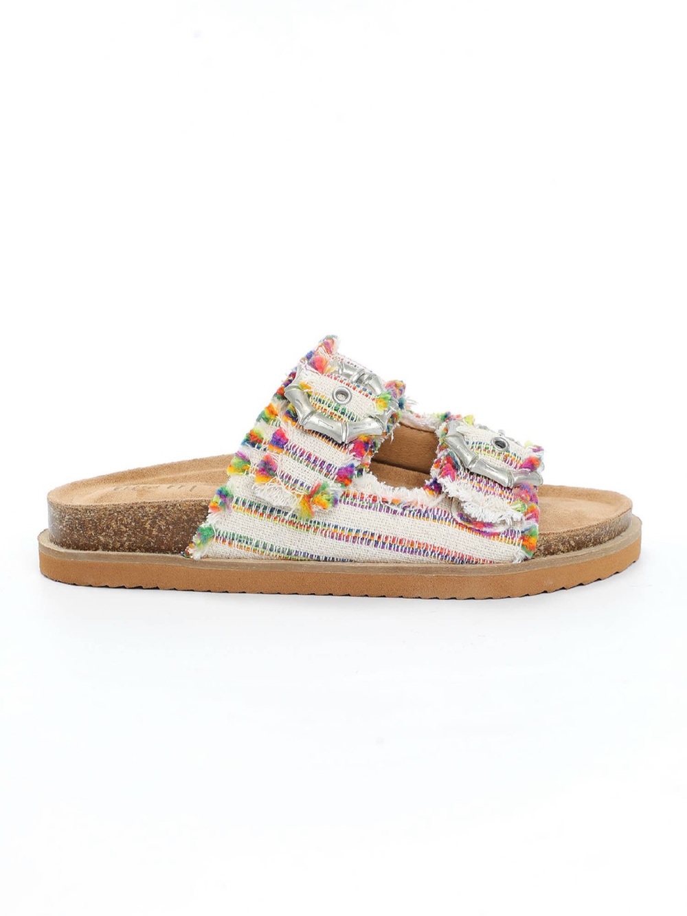 MI.IM Multi Color Tatum Slip On Buckle Sandals - Picture 3 of 5